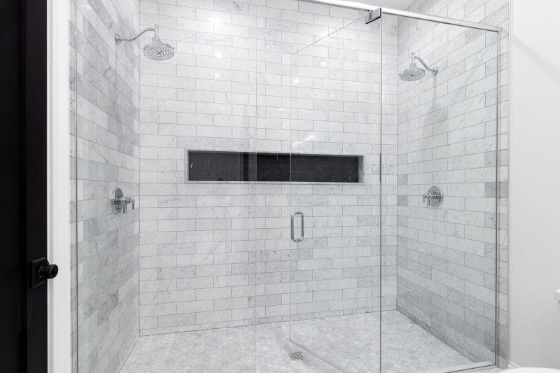Large Format Tile Shower